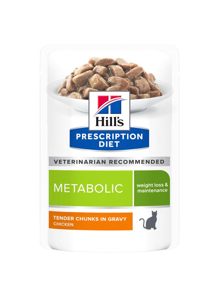 Hill's PRESCRIPTION DIET Metabolic alimento per gatti 12x85g